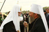 Vizita Patriarhului Kiril în eparhia de Cernăuţi. Sosirea la Cernăuţi
