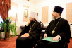 Vizita Patriarhului Kiril în Moldova. Întîlnirea cu preşedintele interimar al Republicii Moldova M.I. Lupu