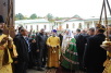 Vizita Patriarhului Kiril în Moldova. Slujba sfinţirii celei mici a bisericii Naşterii Domnului din mănăstirea Curchi