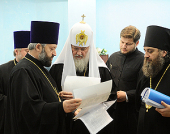Vizita Patriarhului Kiril în eparhia de Kaliningrad. Adunarea eparhială a eparhiei de Kaliningrad