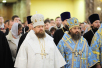 Vizita Patriarhului Kiril în eparhia de Kaliningrad. Slujba privegherii în catedrala episcopală din oraşul Kaliningrad în ajunul sărbătoriii Acoperământului Preasfintei Născătoare de Dumnezeu