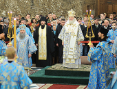 10-14 жовтня 2011 відбувся візит Святішого Патріарха Кирила до Калінінградської єпархії