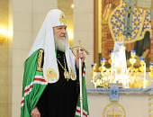 Predica Preafericitului Patriarh Kiril de sărbătoarea Acoperământul Preasfintei Născătoare de Dumnezeu în catedrala 'Hristos Mântuitorul' din or. Kaliningrad