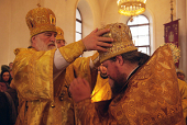 Игумен Дионисий (Порубай), избранный епископом Касимовским, и иеромонах Владимир (Самохин), избранный епископом Скопинским, возведены в сан архимандрита