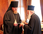 Паломническая группа Русской Православной Церкви встретилась с Патриархом Константинопольским Варфоломеем