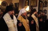 В годовщину со дня кончины епископа Тихона (Степанова) в Архангельске совершены заупокойные богослужения
