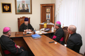 Глава Красноярської митрополії прийняв апостольського нунція в Російській Федерації архієпископа Івана Юрковича
