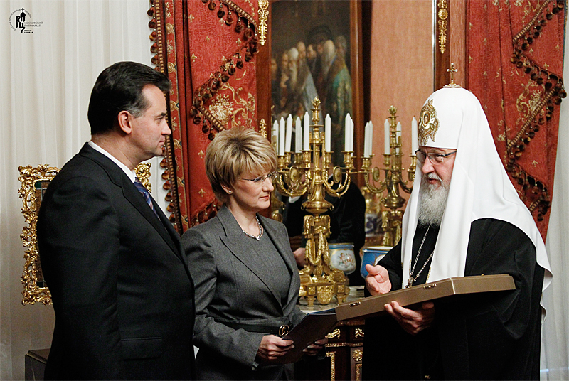 Întîlnirea Preafericitului Patriarh Kiril cu conducerea companiei aviatice «Transaero»