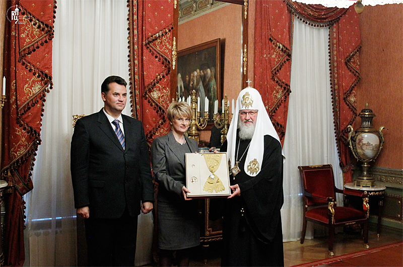 Întîlnirea Preafericitului Patriarh Kiril cu conducerea companiei aviatice «Transaero»