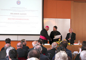 Митрополит Волоколамський Іларіон став почесним доктором богослов'я університету Лугано