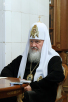 Зустріч Святішого Патріарха Кирила з ординарієм католицької архієпархії Божої Матері в Москві