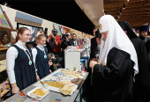 Preafericitul Patriarh Kiril a condus ceremonia de deschidere a celei de-a X-ea expoziţii-forum 'Rusia Ortodoxă - dedicaţie Zilei de Unitate Naţională'