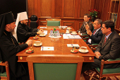 Состоялась встреча председателя Отдела внешних церковных связей с президентом Татарстана
