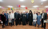 Mitropolitul Alexandru de Astana şi Kazahstan a săvârşit rânduiala sfinţirii blocului locativ pentru copii din spaţiul Aşezământului Ortodox de Caritate din s. Ascibulak