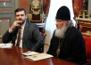 Întîlnirea Preafericitului Patriarh Kiril cu directorii canalelor de televiziune din Rusia