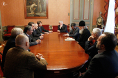 Встреча Святейшего Патриарха Кирилла с руководителями российских телеканалов
