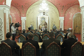 Зустріч Святішого Патріарха Кирила зі слухачами Вищих дипломатичних курсів