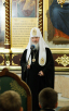 Înmânarea de către Preafericitul Patriarh Kiril şi Primarul oraşului Moscova S.S. Sobeanin daruri copiilor cu deficienţe de vedere