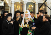 Слово Святейшего Патриарха Кирилла на молебне в Успенском соборе Дамаска