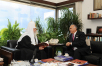Vizita Patriarhului Kiril în Patriarhia Antiohiei, întâlnirea cu profesorii şi studenţii Universităţii din Balamand