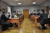 În incinta Universităţii de Stat din Bielorusia a fost desfăşurat un seminar despre relaţiile dintre Biserică şi Stat, organizat de Departamentul Sinodal pentru Relaţii dintre Biserică şi Societate
