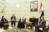 Відбулася зустріч Святішого Патріарха Кирила з Президентом Сирії Башаром Асадом