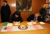 A fost semnat un protocol de colaborare dintre Academia Duhovnicească din Kiev şi Universitatea din Fribourg
