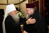 Pentru a participa la aniversarea a 65 de ani de la naşterea Întâistătătorului Bisericii Ortodoxe Ruse la Moscova a sosit Preafericitul Mitropolit Sava al Varşovei şi al Întregii Polonii