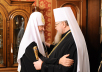 Встреча Святейшего Патриарха Кирилла с Блаженнейшим Митрополитом Варшавским и всей Польши Саввой