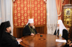 Зустріч Святішого Патріарха Кирила з Блаженнішим Митрополитом Варшавським і всієї Польщі Савою