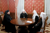 Зустріч Святішого Патріарха Кирила з Блаженнішим Митрополитом Чеських земель і Словаччини Христофором