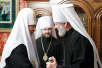 Встреча Святейшего Патриарха Кирилла с Блаженнейшим Митрополитом Чешских земель и Словакии Христофором