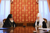 Відбулася зустріч Святішого Патріарха Кирила з Предстоятелем Грузинської Православної Церкви