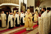 Предстоятель Польської Православної Церкви звершив богослужіння в московському храмі Воскресіння Христового в Сокольниках