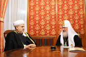 Відбулася зустріч Святішого Патріарха Кирила з головою Управління мусульман Кавказу