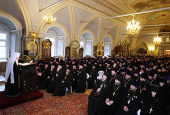 Под председательством митрополита Ювеналия состоялось епархиальное собрание Московской епархии
