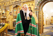Святіший Патріарх Кирил: Принесення Пояса Пресвятої Богородиці дозволило побачити гарячу, щиру віру мільйонів людей