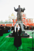 Освячення пам'ятника засновнику Зачатівського монастиря святителю Олексію, митрополитові Московському