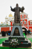 Освящение памятника основателю Зачатьевского монастыря святителю Алексию, митрополиту Московскому