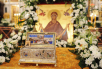 Ночной молебен перед ковчегом с Поясом Пресвятой Богородицы в Храме Христа Спасителя
