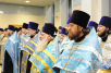 Молебень перед Поясом Пресвятої Богородиці в аеропорту Внуково