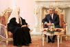 Встреча Святейшего Патриарха Кирилла с Президентом Армении Сержем Саргсяном