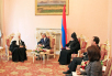 Зустріч Святішого Патріарха Кирила з Президентом Вірменії Сержем Саргсяном