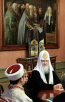 Зустріч Святішого Патріарха Кирила з головою Управління у справах релігій при Уряді Туреччини Мехметом Гьормезом