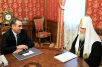 Встреча Святейшего Патриарха Кирилла с губернатором Курганской области О.А. Богомоловым