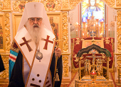 Mitropolitul Filaret de Minsk şi Sluţk a săvârşit o panihidă pentru odihna Preafericitului Patriarh Alexei al II-lea