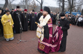 В епархиях Украинской Православной Церкви совершены молебны о здравии ликвидаторов аварии на Чернобыльской АЭС