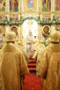 Slujire Patriarhală în Catedrala Botezului Domnului nostru Iisus Hristos din oraşul Noghinsk. Hirotonia arhimandritului Maximilian (Kliuev) în treapta de episcop pentru Eparhia de Bratsk