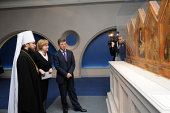 Председатель Отдела внешних церковных связей принял участие в открытии выставки религиозной живописи Джотто в Третьяковской галерее