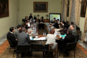 A avut loc şedinţa Consiliului Ştiinţifico-Redacţional responsabil de editarea Colecţiei de Scrieri Complete ale Sfântului Ierarh Teofan, Zăvorâtul din Vâşa, consacrată bilanţului lucrărilor din anul 2011